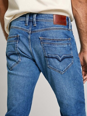 Pepe Jeans - Tapered Vaquero 'Spike' en azul