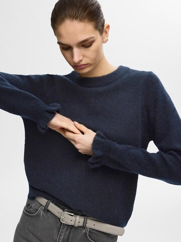 SELECTED FEMME Trui 'SLFLULU' in Blauw