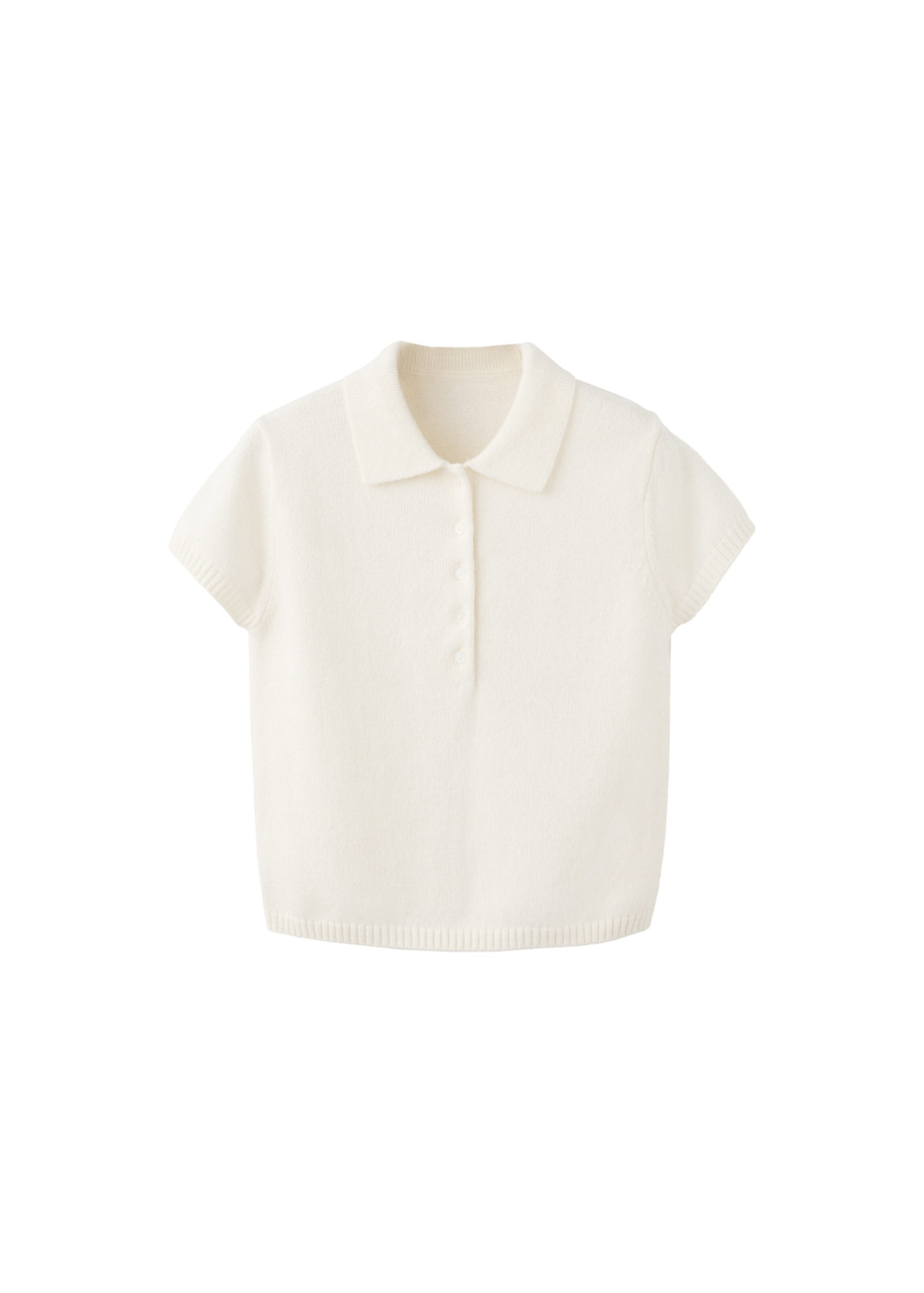 Pullover 'MANDARIN' di MANGO in beige: frontale