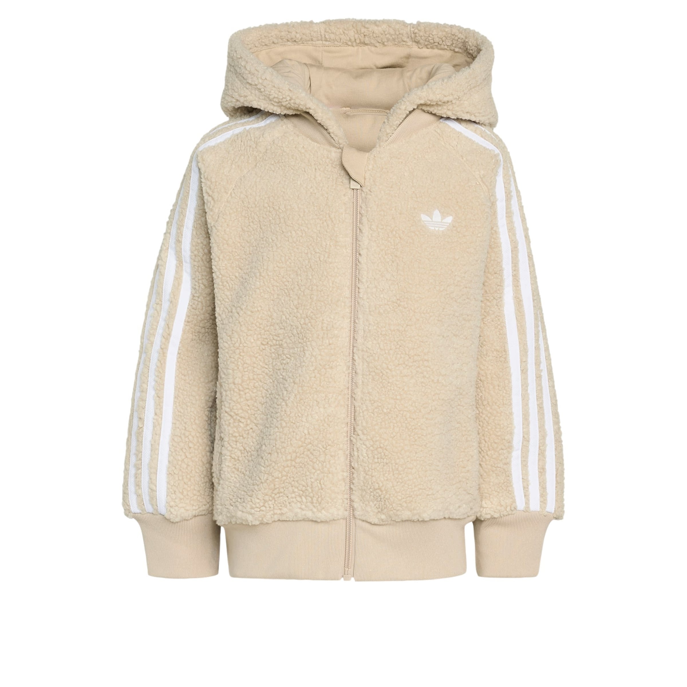 Veste en polaire 'CARE BEARS' ADIDAS ORIGINALS en beige : devant