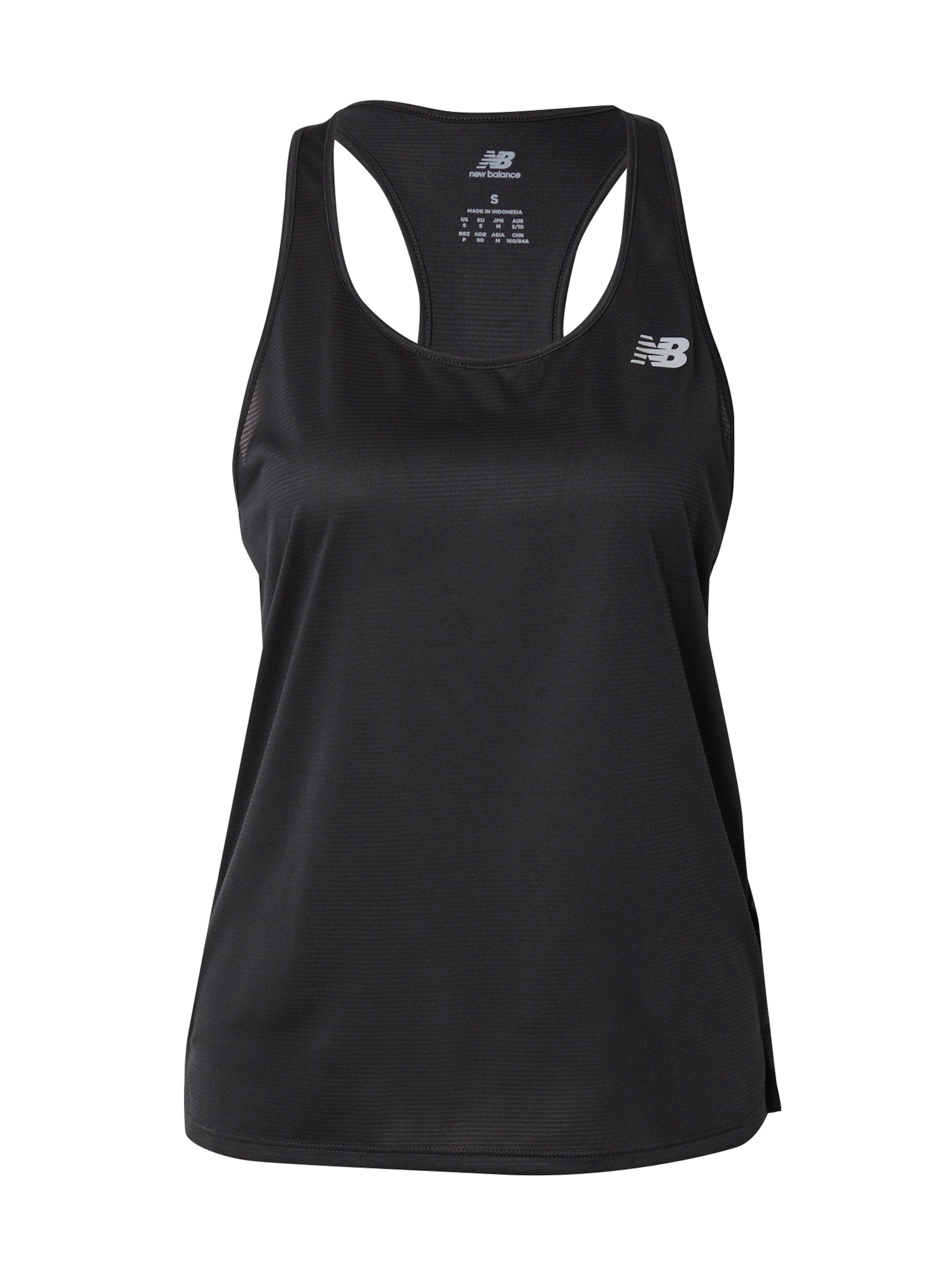 new balance Sporditopp 'Essentials', värv must: eest vaates