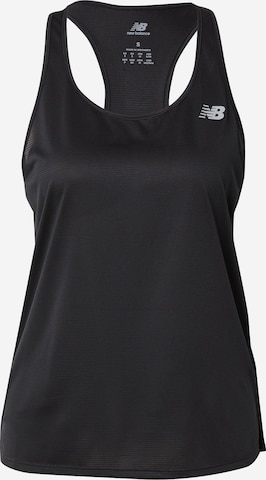 new balance Sports Top 'Essentials' in Black: front