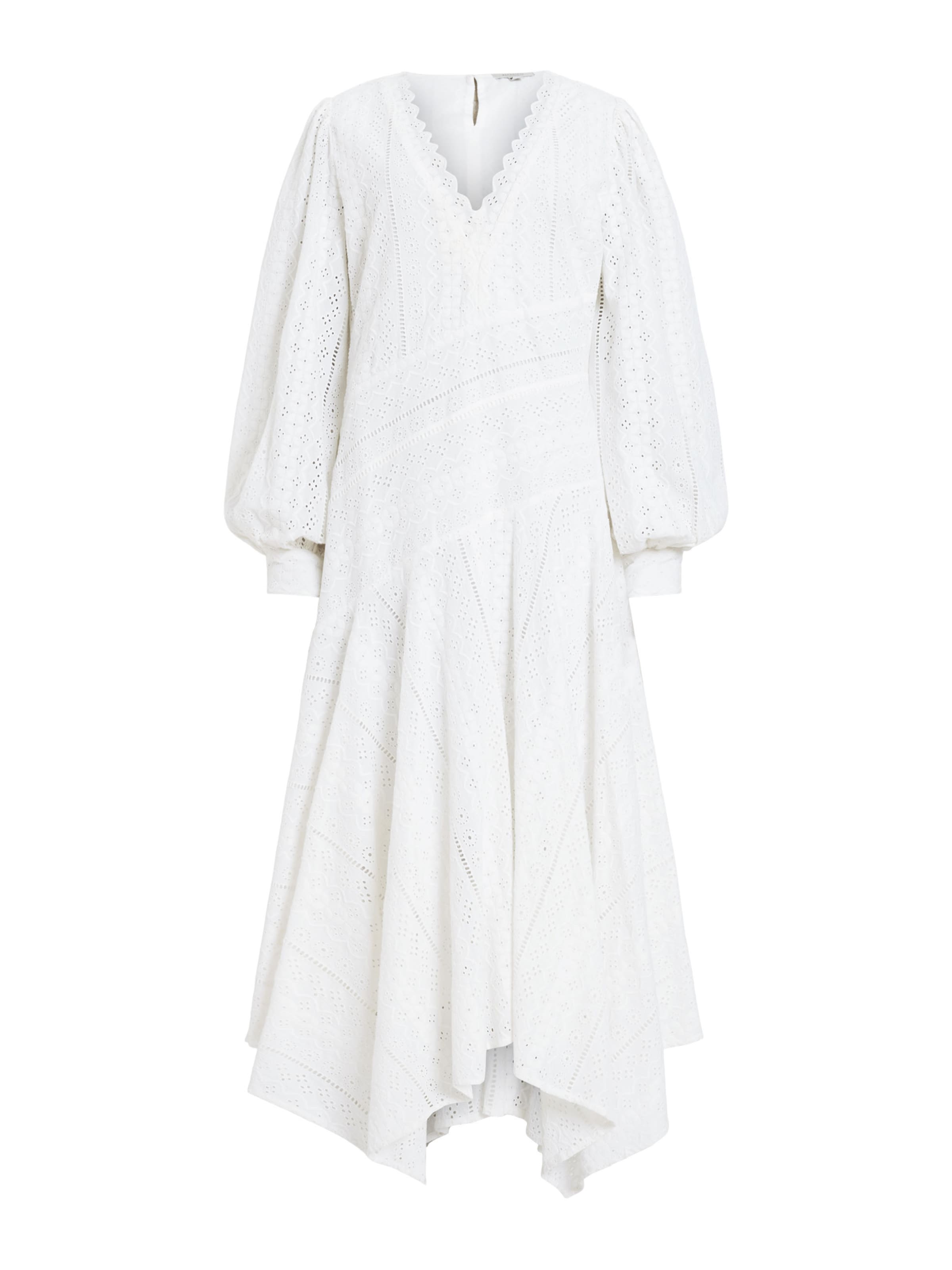 AllSaints Šaty 'AVIANA' - Biela: predná strana