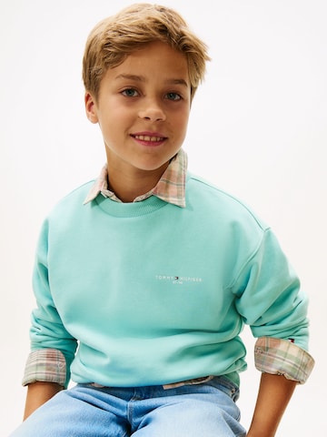 mėlyna TOMMY HILFIGER Megztinis be užsegimo