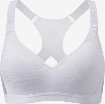 LASCANA ACTIVE Bustier Sports-BH i hvid: forside