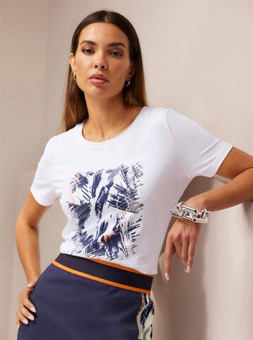 heine T-shirt i vit