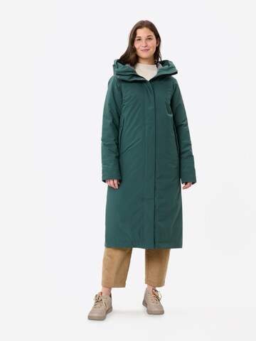 VAUDE Outdoormantel 'Coreway' in Groen: voorkant