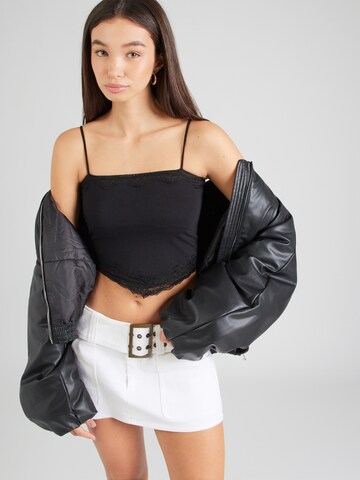 studioselect Top 'Hailey' | črna barva: sprednja stran