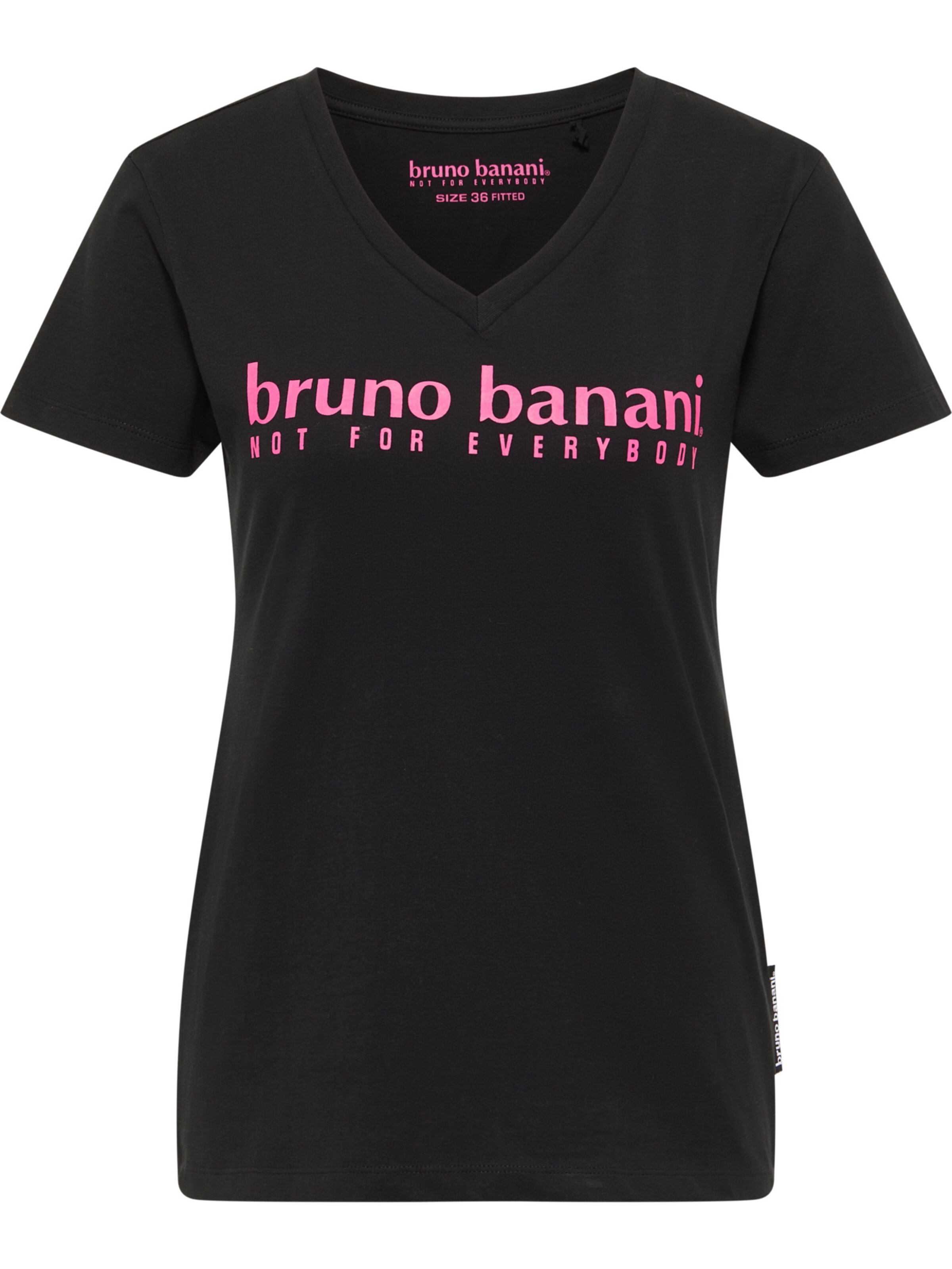 Bruno Banani T-Shirt 'AYALA' in Schwarz: Vorderseite