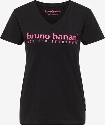 BRUNO BANANI Shirt 'AYALA' in Zwart: voorkant