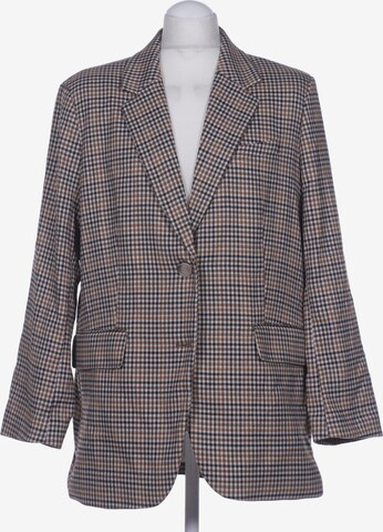 H&M Suit Jacket in M in Brown: front