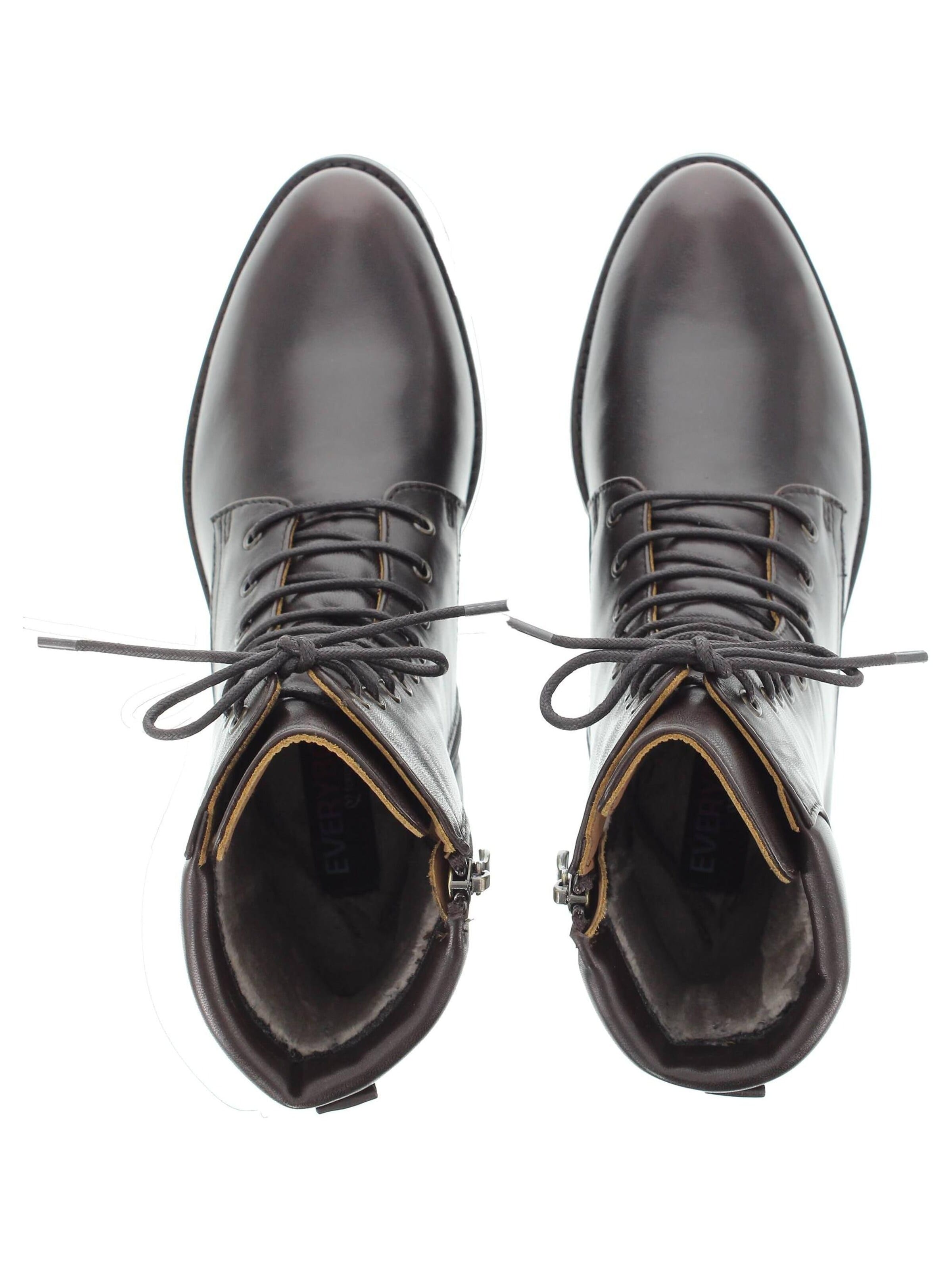 Everybody Schnürstiefelette 'BIONDA'‌‌‌‌ in Braun