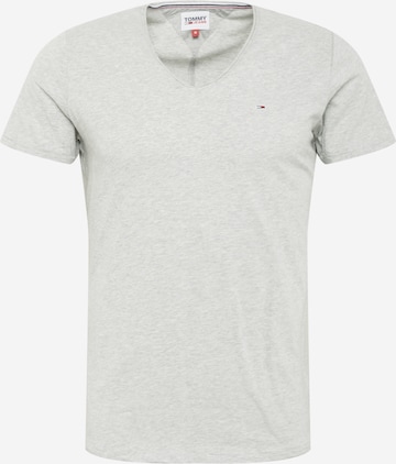 Tommy Jeans - Camiseta 'Jaspe' en gris: frente