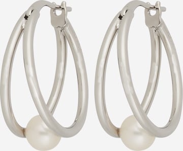 Boucles d'oreilles BOSS Black en argent : devant