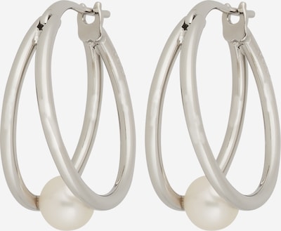 HUGO BOSS Earrings in Silver / Pearl white, Item view