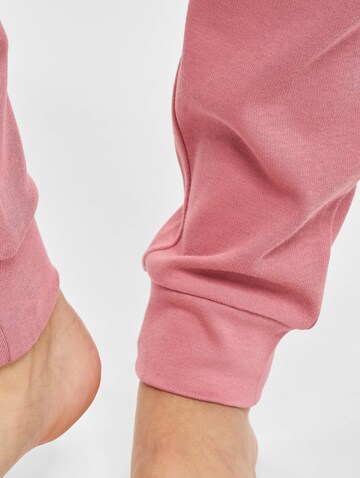 Tommy Hilfiger Underwear Avsmalnet Pyjamasbukse i rosa