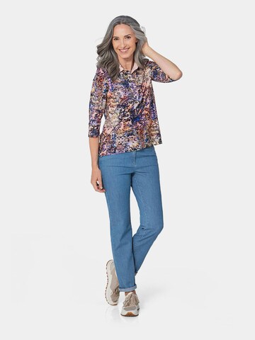 Goldner Blouse in Lila