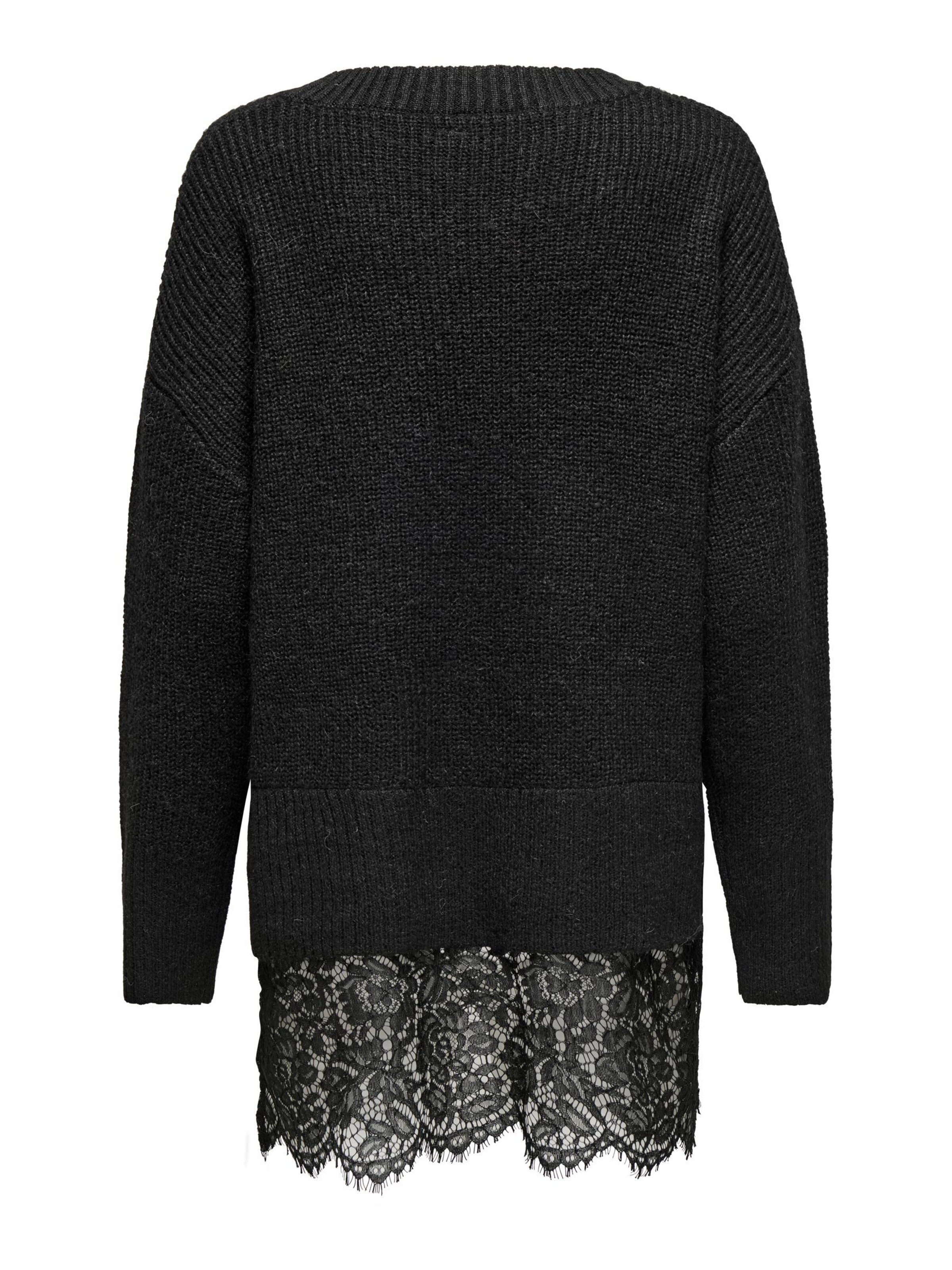 Pull-over ONLY en noir : devant
