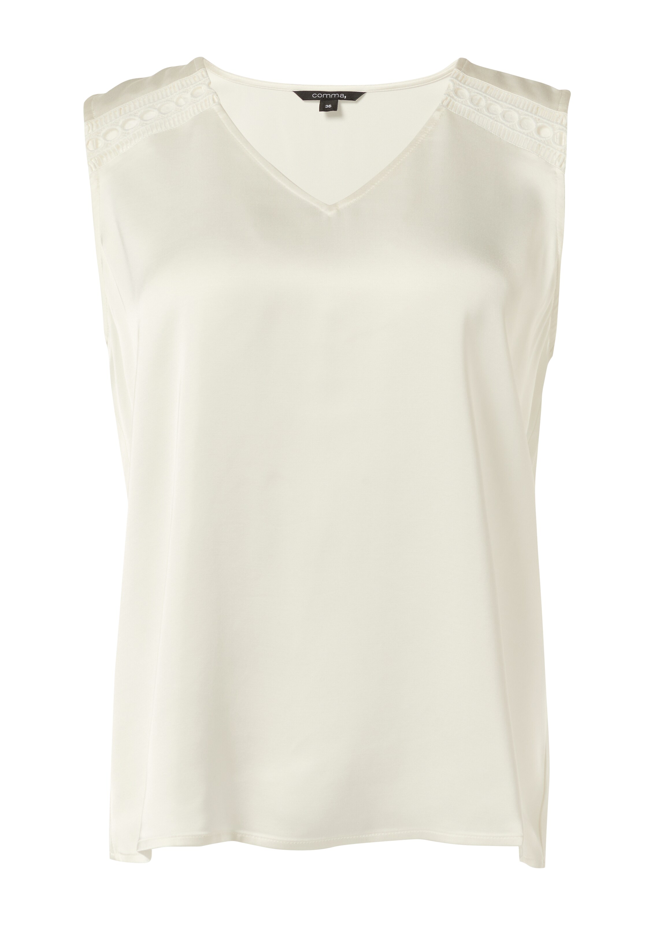 COMMA Top in Beige: Vorderseite