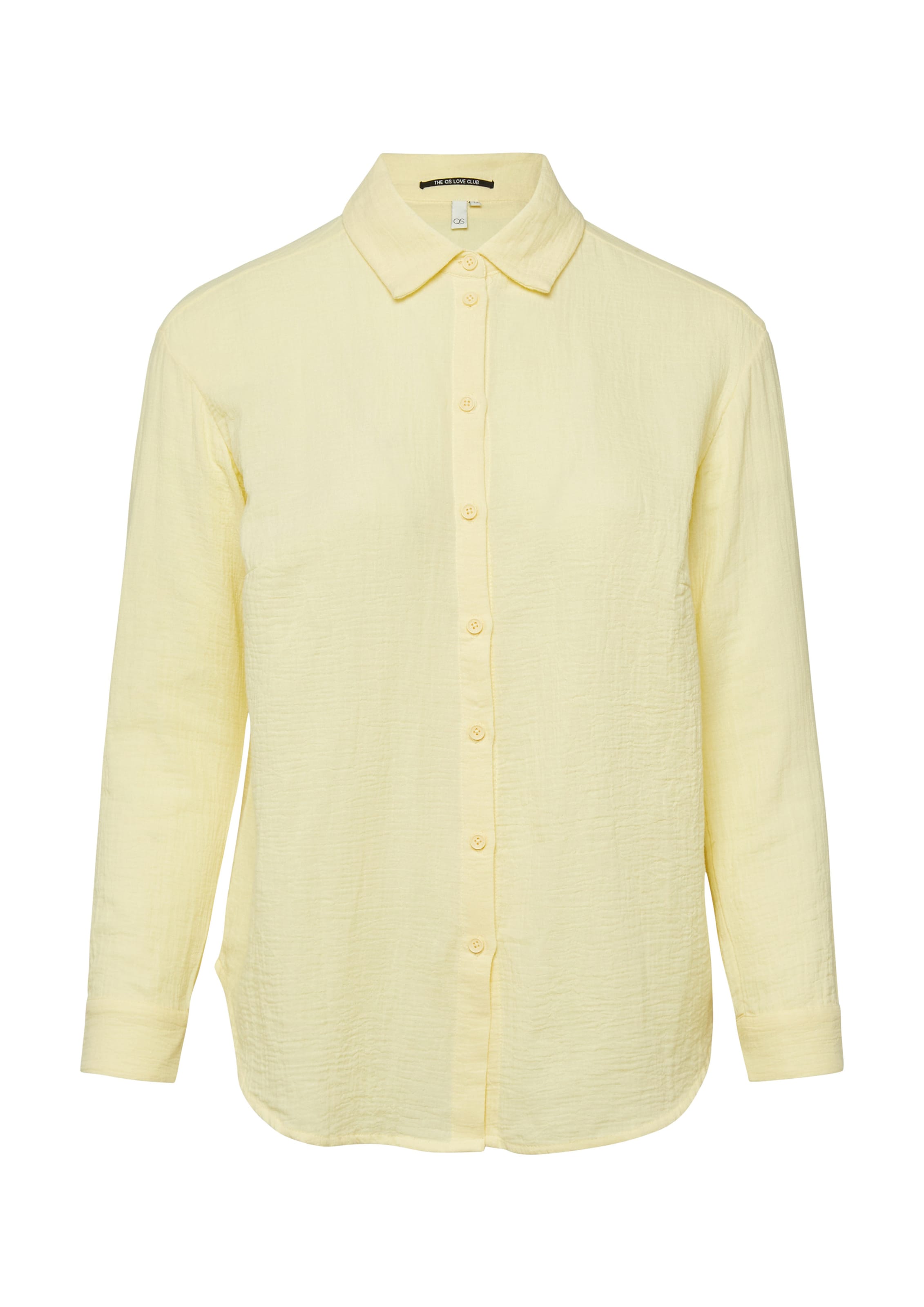 QS Blouse in Blauw: voorkant