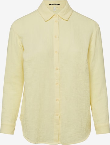 QS Blouse in Blauw: voorkant