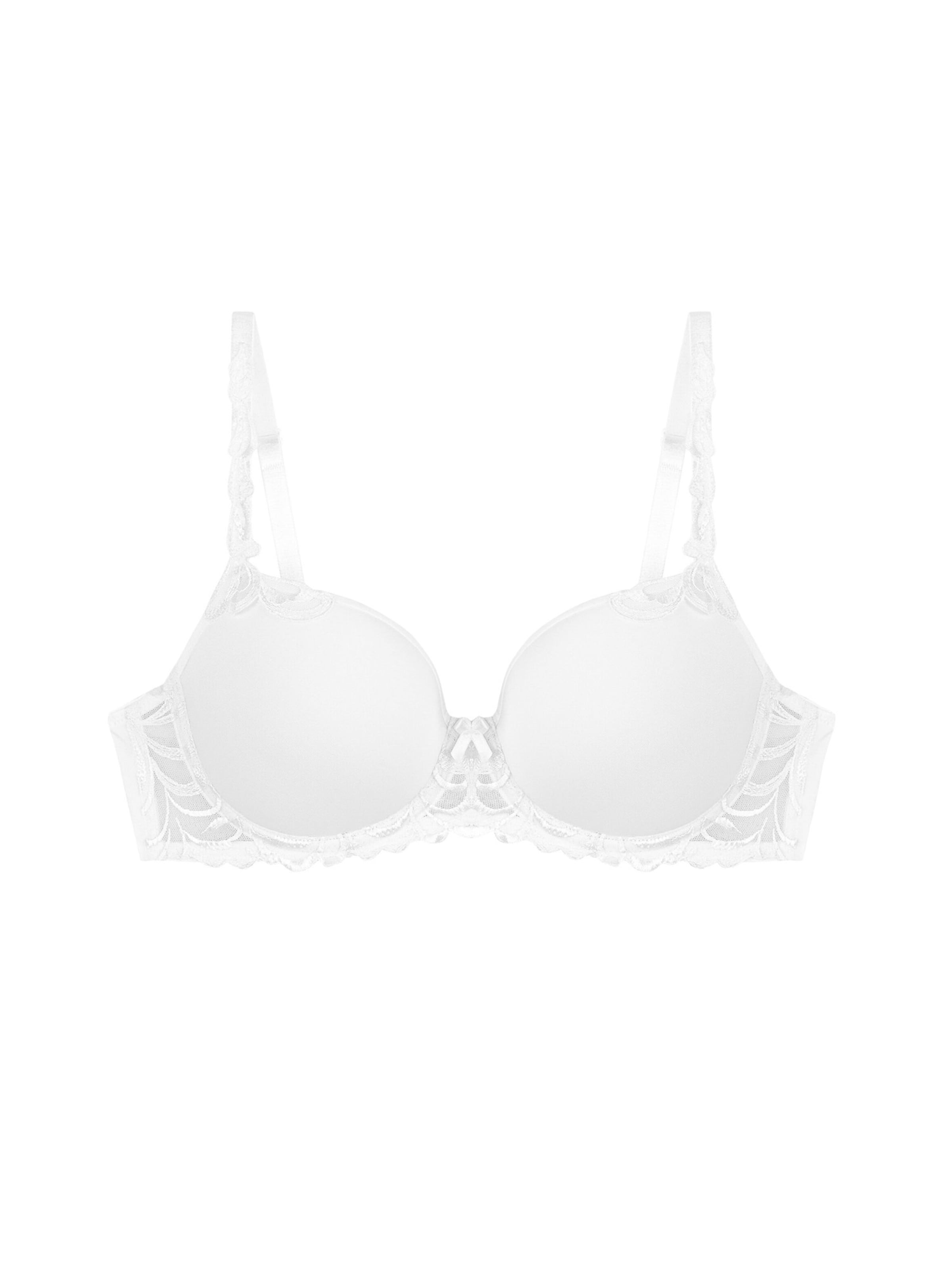 TRIUMPH T-shirt Bra ' Modern Finesse ' in White: front
