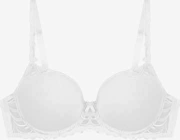 TRIUMPH T-shirt BH ' Modern Finesse ' in Wit: voorkant