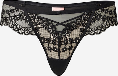 Hunkemöller Tanga 'Daisy' en negro, Vista del producto