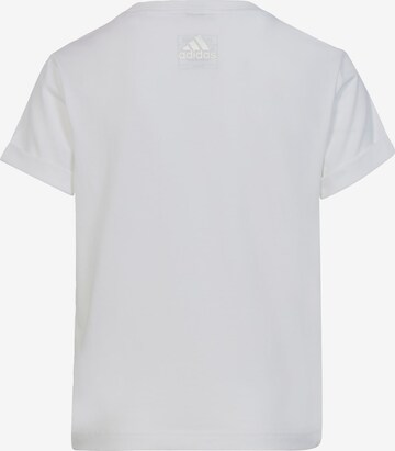 T-Shirt fonctionnel 'Dance' ADIDAS SPORTSWEAR en blanc