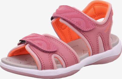 SUPERFIT Sandals 'SUNNY' in Orange / Pink / White, Item view