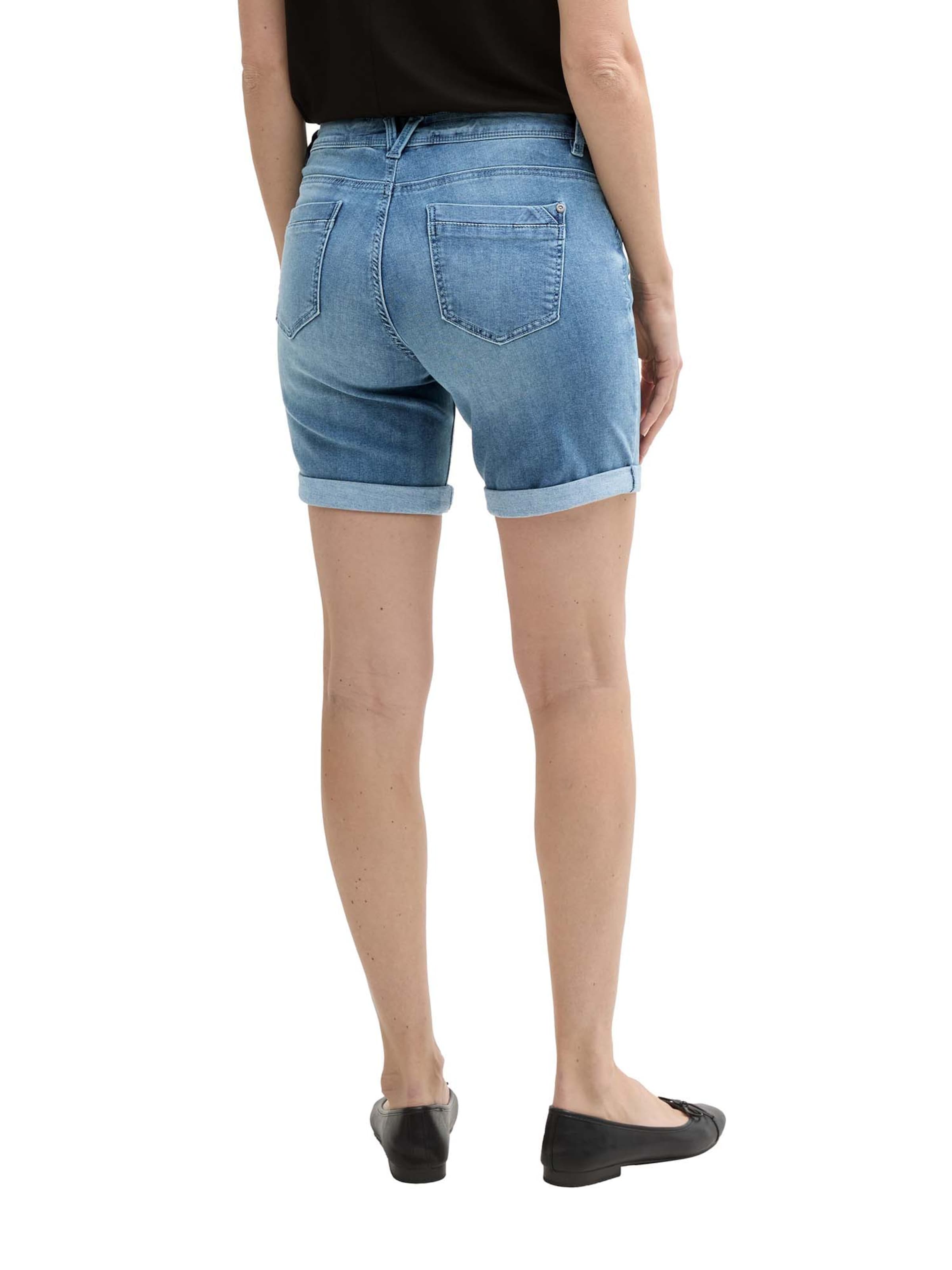 TOM TAILOR Liibuv Teksapüksid 'Alexa', värv sinine