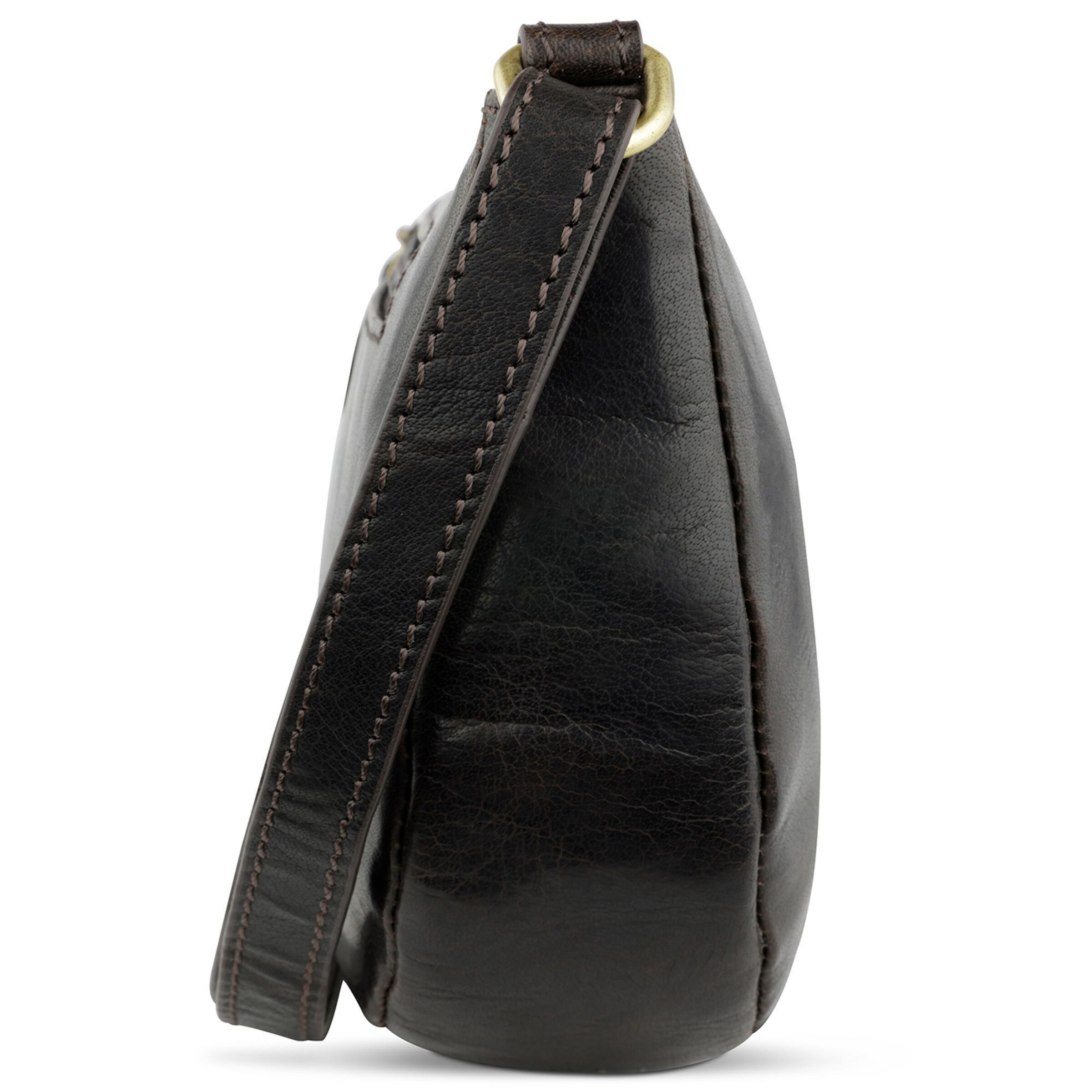 KLONDIKE 1896 Schoudertas 'Mountain' in Bruin