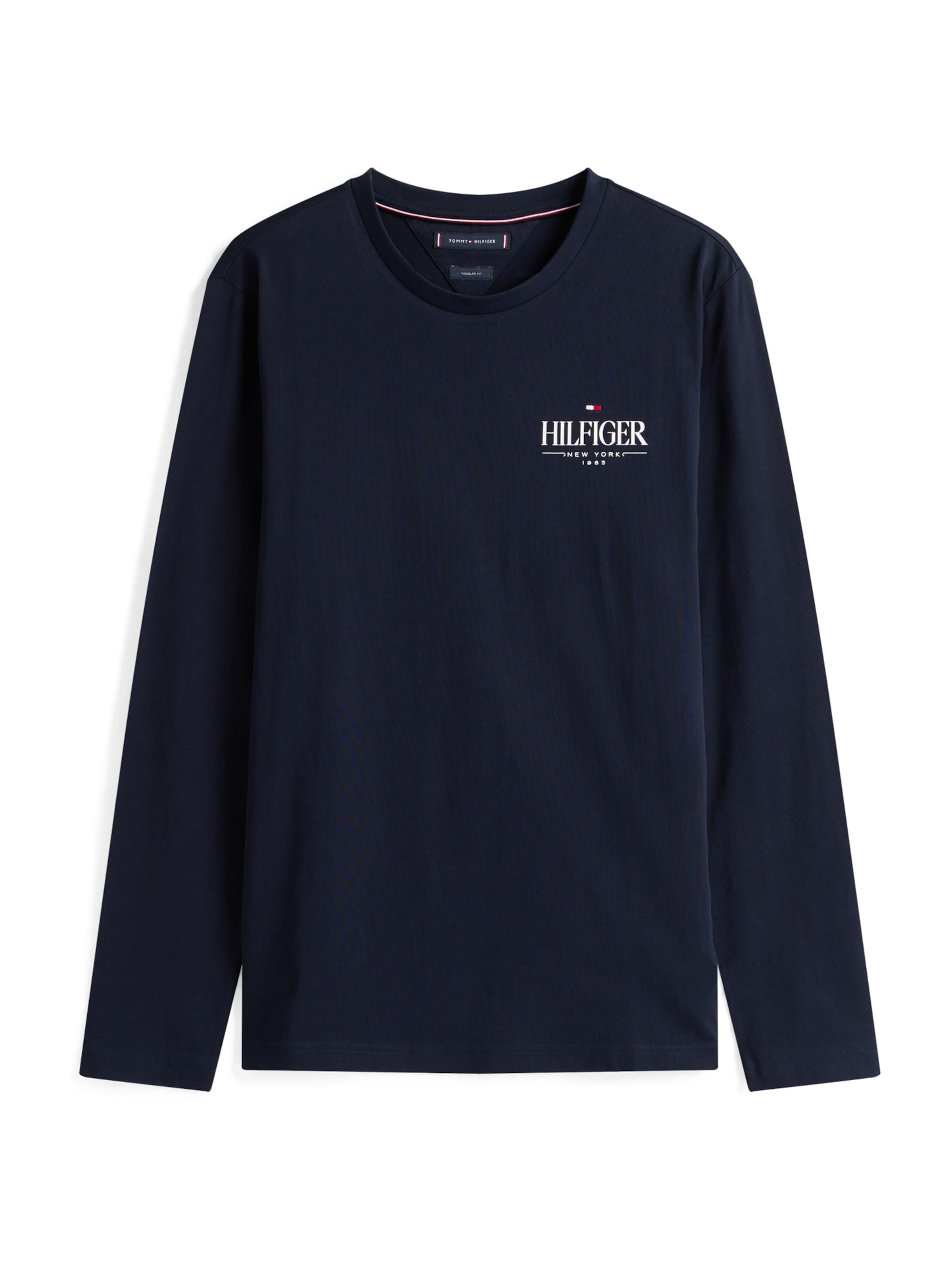 TOMMY HILFIGER Tričko – modrá: přední strana