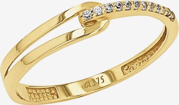 AMOR Ring in Gold: predná strana