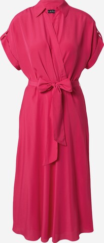 Lauren Ralph Lauren Shirt Dress in Pink: front