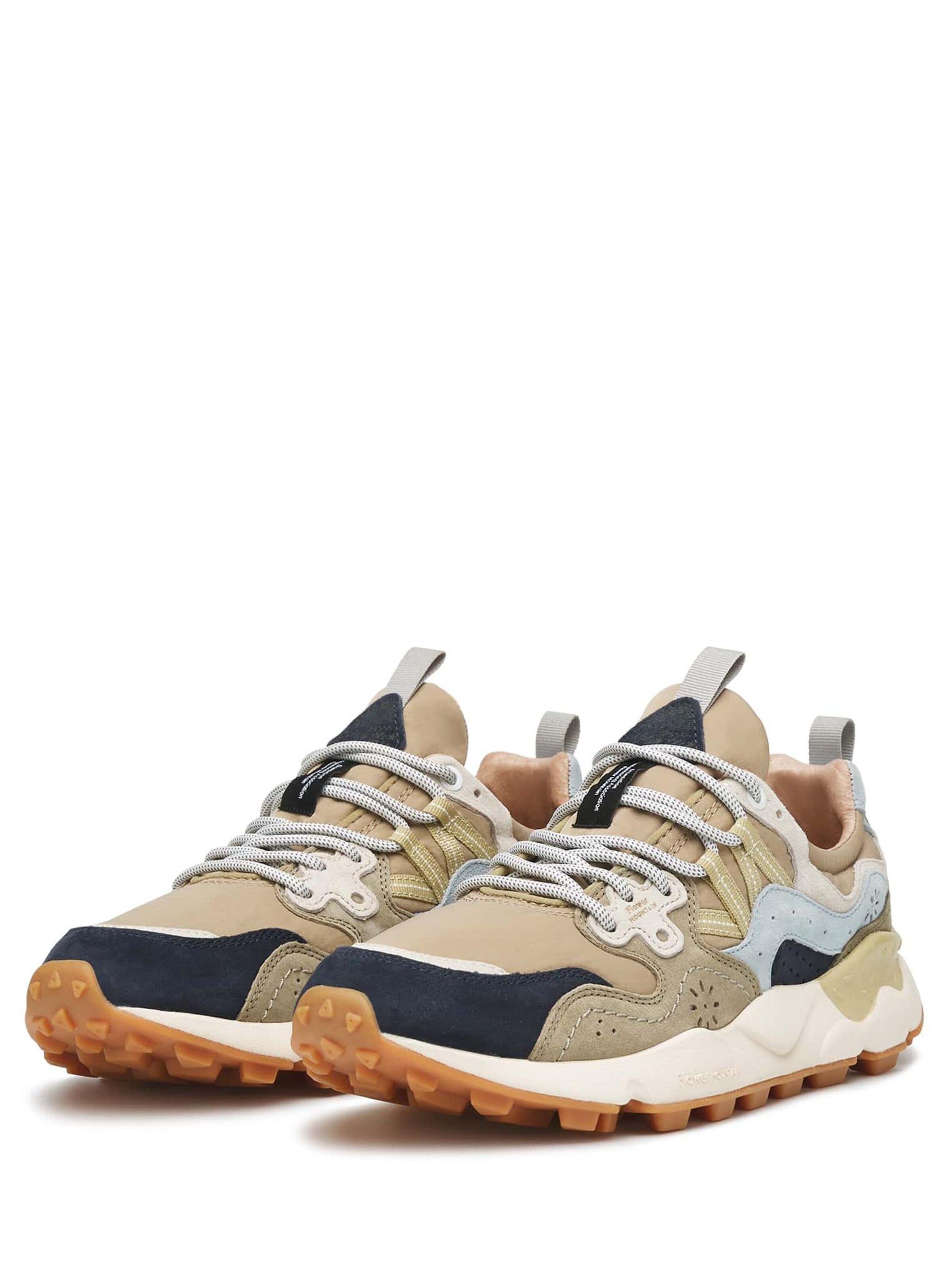 Baskets basses 'YAMANO 3 MAN' Flower Mountain en bleu
