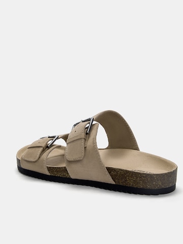 Mule Pull&Bear en beige