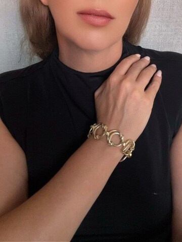 Gloria Mago Bracelet 'Double Knotted' in Gold
