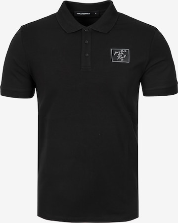 T-Shirt Karl Lagerfeld en noir : devant