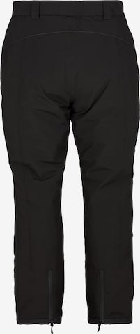 Zizzi Regular Outdoorhose 'MEBBA' in Schwarz