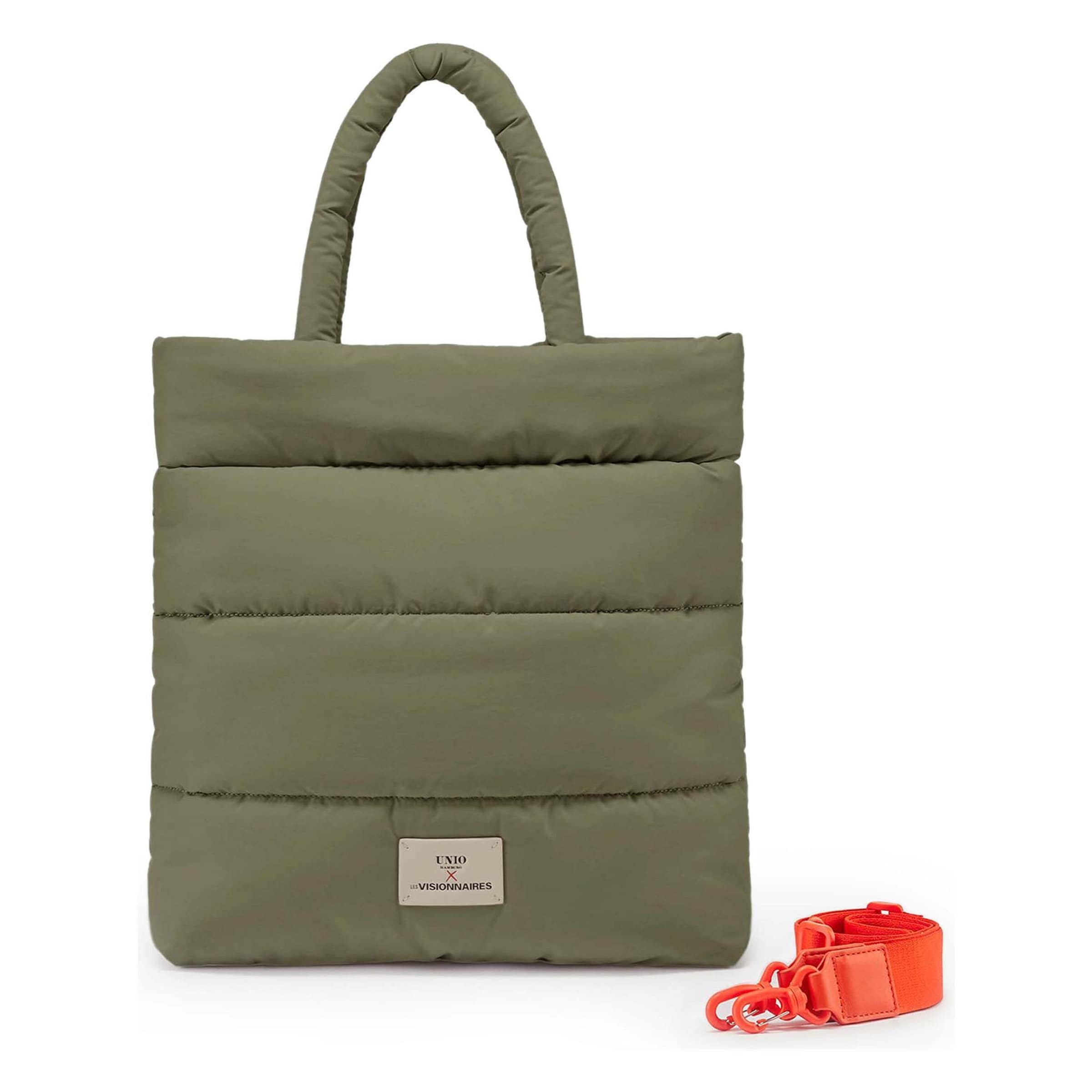 Les Visionnaires Shopper 'Unio' in Green: front