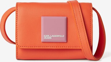 KARL LAGERFELD JEANS Crossbody bag in Orange: front