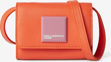 KARL LAGERFELD JEANS Schoudertas in Oranje: voorkant