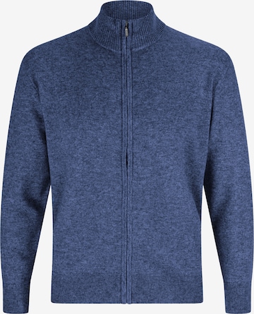Vestes en maille CASH-MERE.CH en bleu : devant