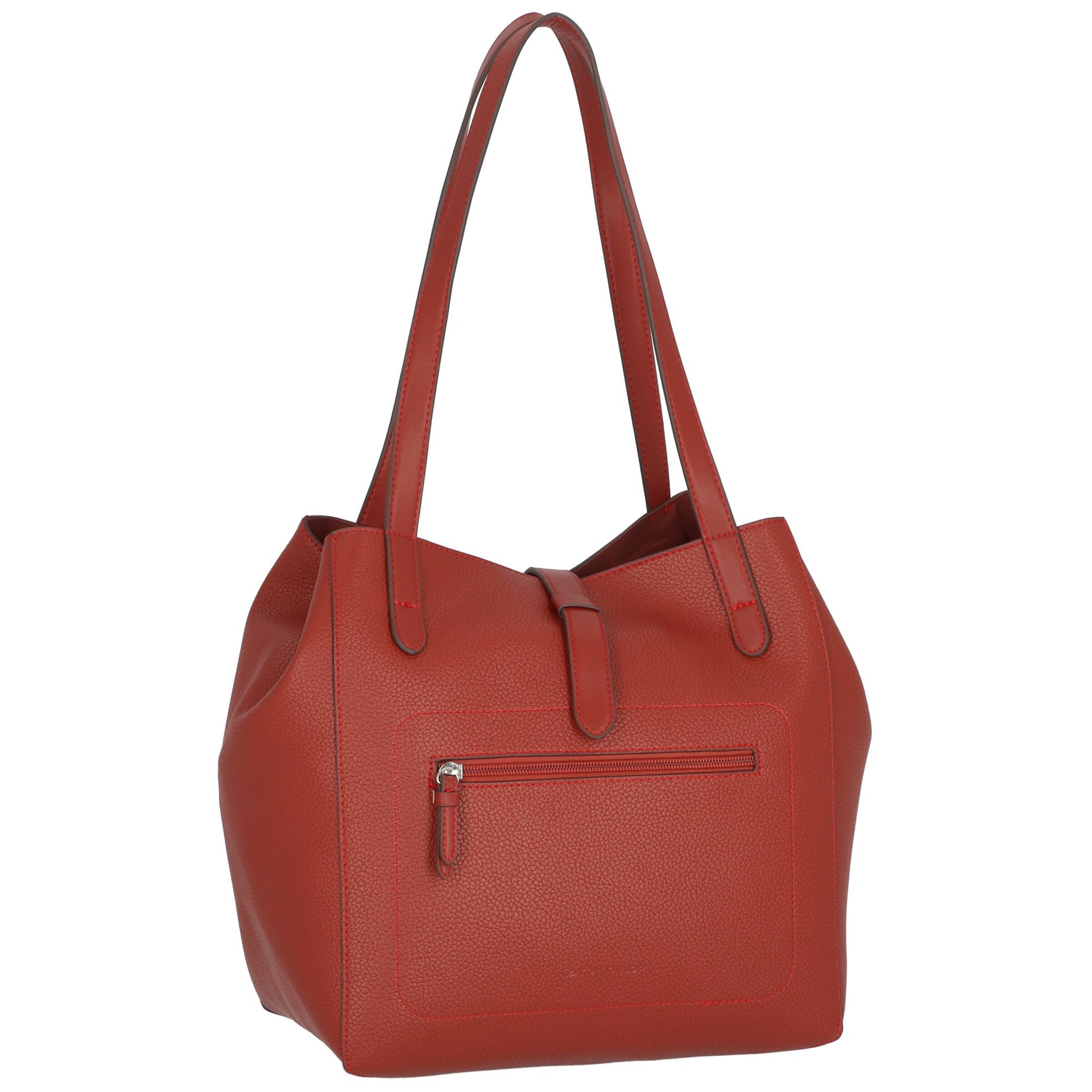 TOM TAILOR Shopper 'Flo' in Rood