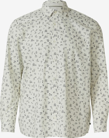 s.Oliver Comfort Fit Hemd in Beige: Vorderseite