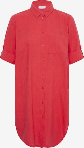 Kaffe - Blusa en rojo: frente