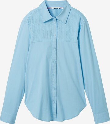 TOM TAILOR Bluse in Blau: predná strana