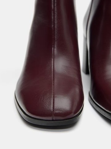 Bottines Pull&Bear en marron