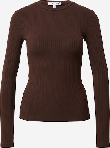 EDITED Shirt 'Ginger' in Brown: front